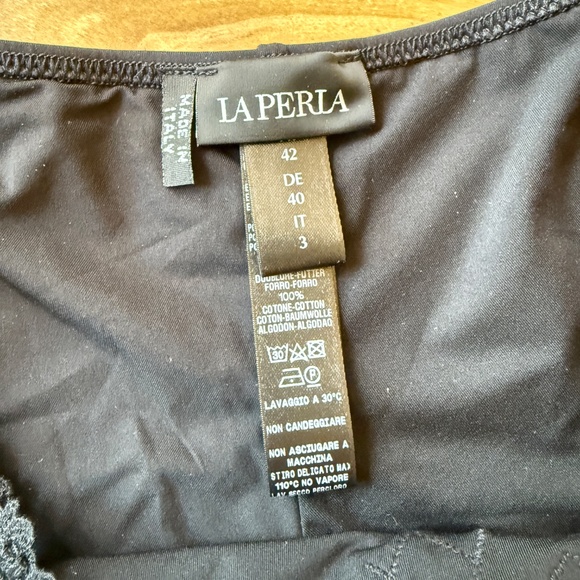 LA PERLA LINGERIE SET LUXURY SEXY FEMININE UNDERWIRE BRA MID RISE BRIEF LACE NEW - Picture 10 of 12